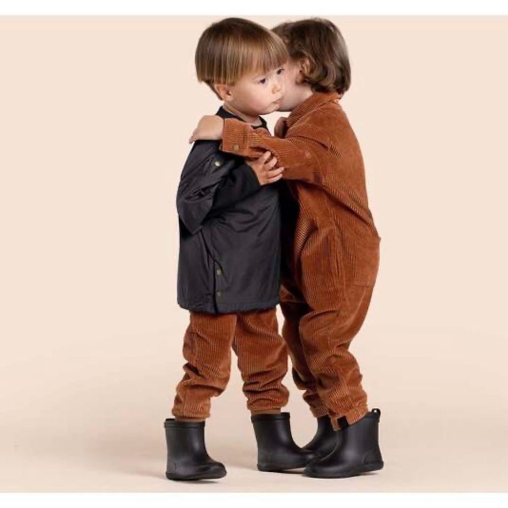 Maisonette OMAMIMINI Brown Corduroy Kids Jumpsuit – 4T, NWT